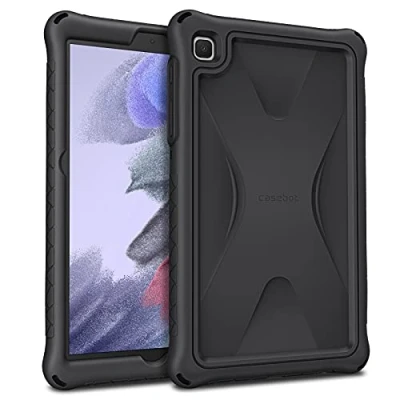 Afbeelding van FINTIE Siliconen hoes voor Samsung Galaxy Tab A7 Lite 8,7 inch model 2021 (SM T220/T225/T227), schok en valbescherming, kindvriendelijk, zwart