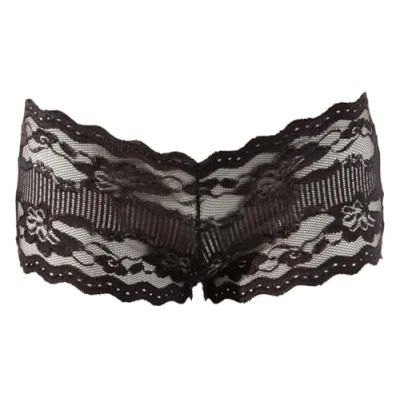 Afbeelding van Cottelli Collection Erotische Hipster Ondergoed voor Stijl en Plezier Open Achterzijde Maat M Zwart