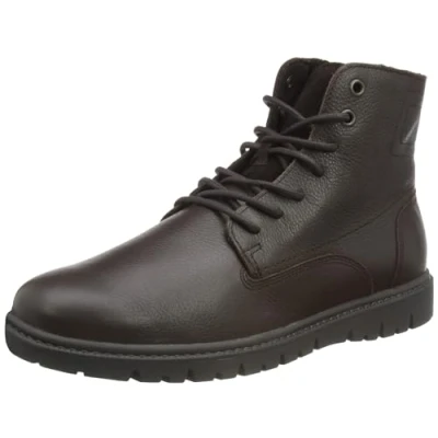 Afbeelding van Geox Ghiacciaio Veterboots, Heren, Maat: 41, Coffee Leer