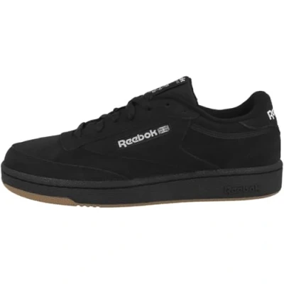 Afbeelding van Reebok Classic CLUB C 85 Unisex Sneakers laag, Maat: 42, Black/footwear white Veloursleer