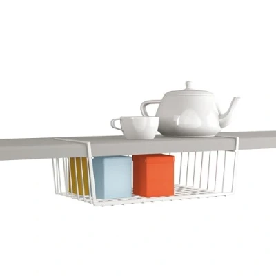 Afbeelding van Metaltex Hangmand 40X26X14 Cm Wit/Metaal