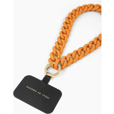 Afbeelding van iDeal of Sweden Wristlet Telefoon Accessoires Universal Orange Sorbet