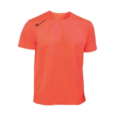 Afbeelding van Asioka 75/09 uniseks T shirt met korte mouwen voor volwassenen, S, neonoranje zwart