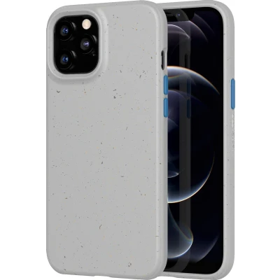 Afbeelding van Tech21 Eco Slim hoesje voor iPhone 12 Pro Max Mushroom Grey