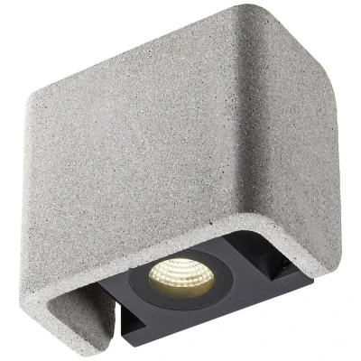 Afbeelding van SLV MANA OUT 1003470 LED buitenlamp (wand) 11 W Grijs