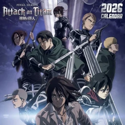 Afbeelding van Attack On Titan 2026 Official Calendar