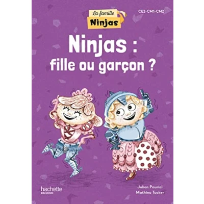 Afbeelding van La famille ninjas fille ou garcon ce2 cm1 cm2