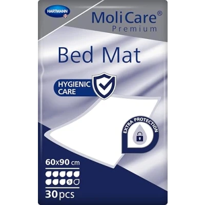 Afbeelding van Hartmann Molicare Premium Bed Mat 9 druppels 60 x 90 cm 1 pak van 30 stuks