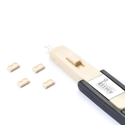 Afbeelding van Smart Keeper Essential Micro USB B (4x) + Lock Key Mini (1x) Beige