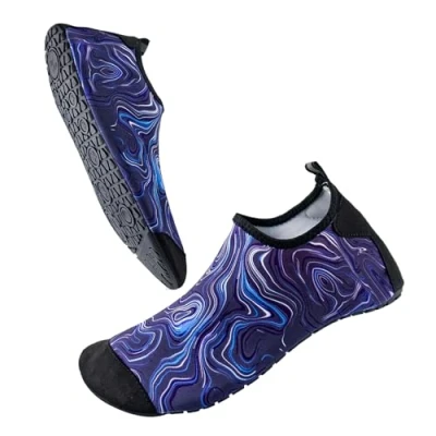 Afbeelding van Waterschoenen voor dames en heren, licht, ademend, sneldrogend, Diep blauw