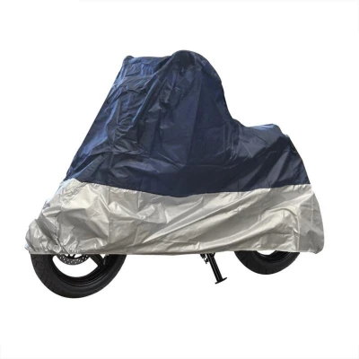 Afbeelding van Pro Plus Motorhoes Maat XL Blauw/Zilver 246 x 104 127 cm