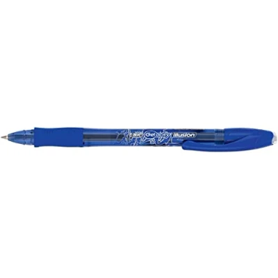 Afbeelding van Gelschrijver Bic Gel ocity illusion medium blauw