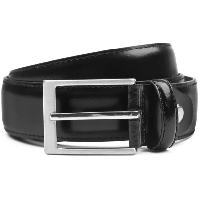Afbeelding van Suitable Riem Zwart 314 maat 95 Heren Leer Herenkleding Herenriem
