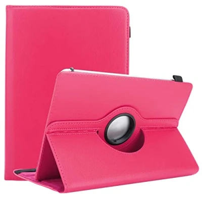 Afbeelding van Cadorabo Tablet Hoesje geschikt voor Lenovo Tab M10 (10.1 Zoll) TB X505F in ROZE 360 graden beschermhoes van imitatieleer met standfunctie en elastische band