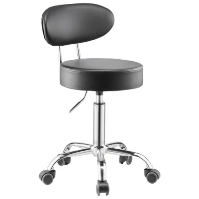 Image de VEVOR Tabouret d&#039;Atelier sur Roulettes Réglable Charge 136 kg avec Dossier