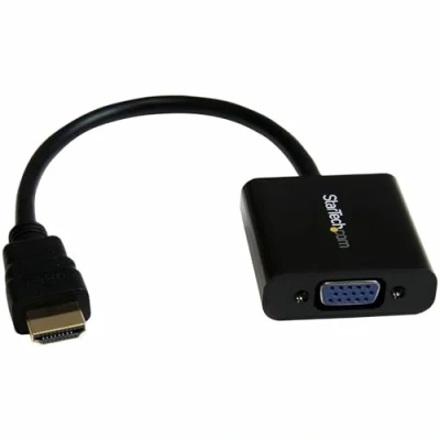 Image de StarTech.com Adaptateur vidéo HDMI vers VGA convertisseur HD15 M/F 1920x1080 noir