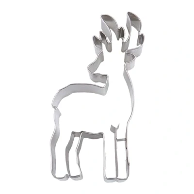 Afbeelding van Staedter 076280 uitsteekvorm rendier zilver 11 cm