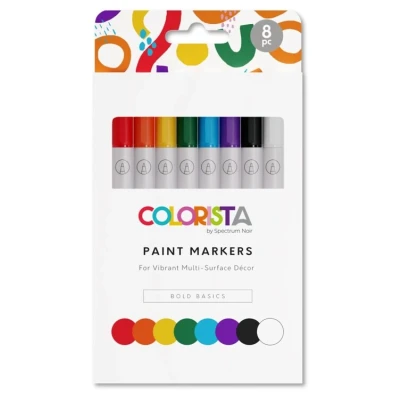 Afbeelding van Colorista Paint Markers Bold Basics 8 st