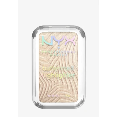 Afbeelding van NYX Professional Make Up Buttermelt Highlighter Blijft tot 12u zitten Verrijkt met mango , amandel en sheaboter Bright And Butta 5gr