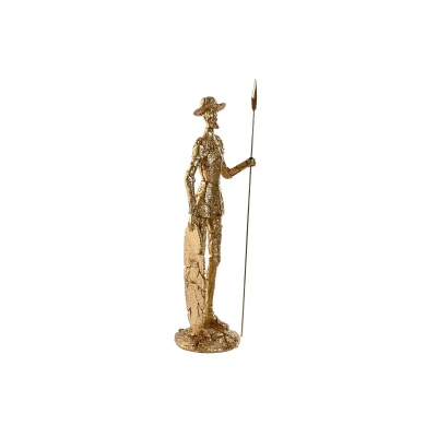 Afbeelding van Decoratieve figuren Home ESPRIT Gouden Hars 10 x 37 cm