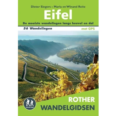 Afbeelding van Rother Eifel Wandelgids Kleurloos Reisboeken &amp; Kaarten