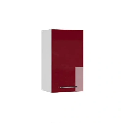 Afbeelding van Vicco Hangkast Fame Line, Bordeauxrode hoogglans/Wit, 40 cm