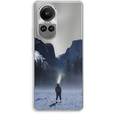 Afbeelding van Case Company® hoesje geschikt voor Oppo Reno 10 Pro Wanderlust Soft Cover Telefoonhoesje Bescherming aan alle Kanten en Schermrand