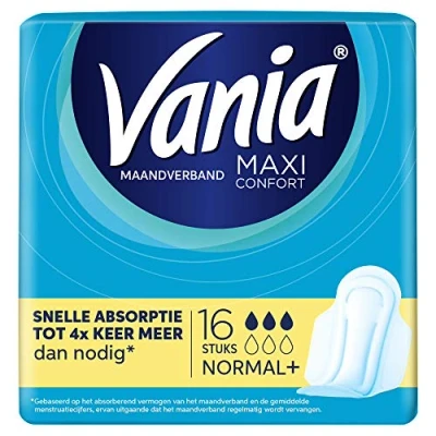 Afbeelding van Vania Maxi Comfort Normal Plus 16 stuks