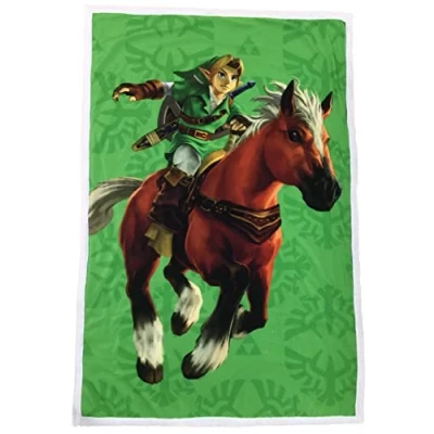 Afbeelding van Nintendo: The Legend of Zelda Plaid Sherpa Link en Epona