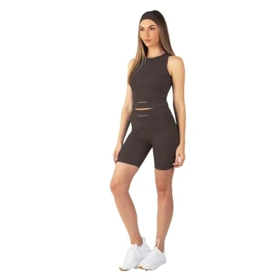 Afbeelding van Carlheim Serenita Active Collection Dames Shorts 20 cm Pruim L