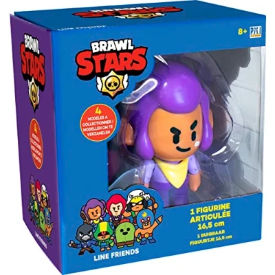 Afbeelding van Lansay Brawl Stars 1 beweegbaar figuur 16,5 cm Shelly figuren uit het beroemde videospel Verzamelfiguur 4 modellen om te kiezen Vanaf 8 jaar