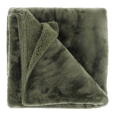 Afbeelding van Unique Living Plaid Torvah 150x200cm deep green