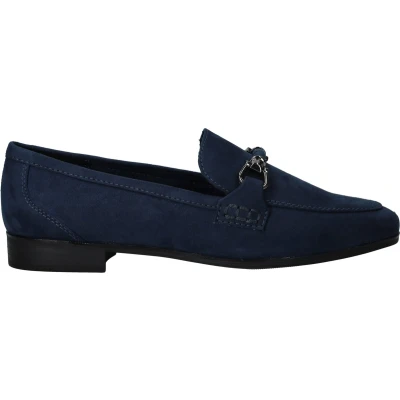 Afbeelding van MARCO TOZZI Instappers Dames Blauw Maat:41