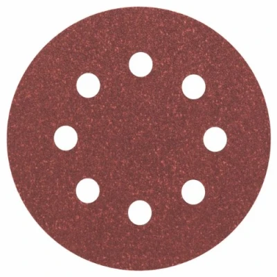 Afbeelding van Bosch Accessories Best for Wood 2608605105 Excenterschuurpapier Met klittenband, Geperforeerd Korrelgrootte 80 (Ø) 115 mm 5 stuk(s)