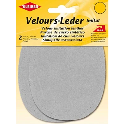 Afbeelding van Kleiber +Co.GmbH Oval fluwelen kleerhangers, 9 stuks, 13 x 10 cm