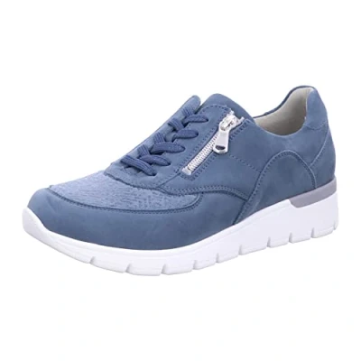 Afbeelding van Waldlaufer Ramona Veterschoen Vrouwen Blauw Maat 3½