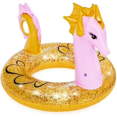 Afbeelding van Opblaasartikel voor Zwembad Bestway Seahorse with Sequins 115 x 104 cm