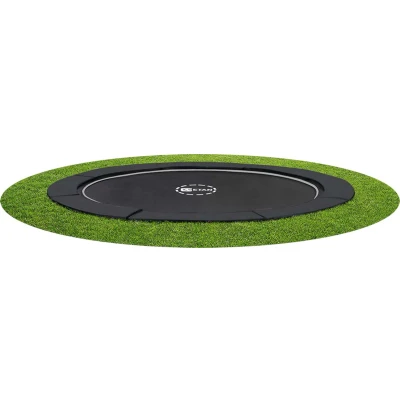 Afbeelding van Etan PremiumFlat trampoline 244 cm zwart inground inbouw