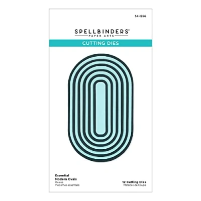 Afbeelding van Spellbinders Essential Modern Ovals Etched Dies (S4 1266)