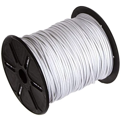 Afbeelding van Auroris Katoenen koord, 100 m, 2 mm, rond, wit