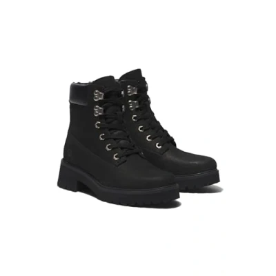 Afbeelding van Timberland 6 INCH LACE UP BOOT JET BLACK Dames Veterschoenen Maat 41