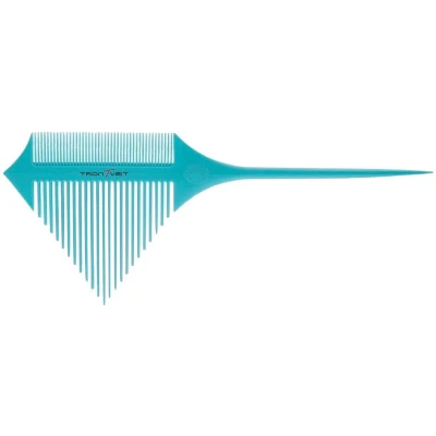 Afbeelding van Trontveit Tiptail Comb Green Haibu by Kapperskorting.com