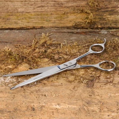 Afbeelding van Mars Coat King Solingen Dierenschaar circa 22 cm Rechte Schaar voor Honden en Katten met Gepolijste Snijkanten