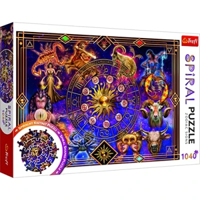 Afbeelding van Trefl Puzzles &quot;1040&quot; Spiral Puzzle Zodiac signs