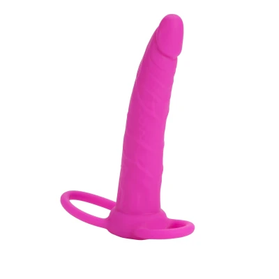 Afbeelding van Dildo met cockring Dual Penetrator Roze