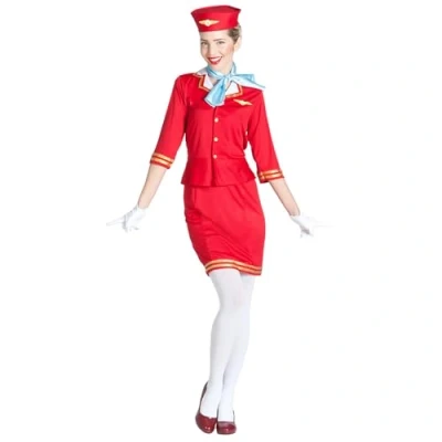 Afbeelding van Boland Kostuum Stewardess Linda (M/L) Volwassenen