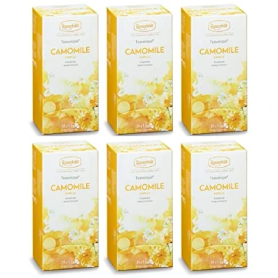 Afbeelding van Ronnefeldt Teavelope® Kamille kruidenthee, 225 g, 6 stuks (6 x 37,5 g)
