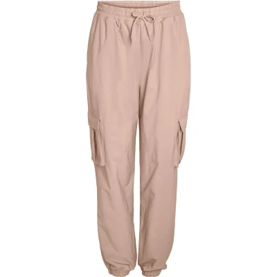 Afbeelding van Noisy May Nmkirby Pants Cargobroek, Dames, Maat: XS, Natural