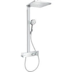Afbeelding van hansgrohe Raindance E Showerpipe 300 1jet EcoSmart 9 l/min met ShowerTablet 350 chroom