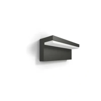 Afbeelding van Philips Bustan buitenwandlamp antraciet